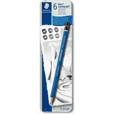 Staedtler lumograph Staedtler Mars Lumograph 100 Drawing Pencil 6-pack