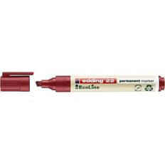 Edding 22 Ecoline Permanent Marker Red 1-5mm 10-pack