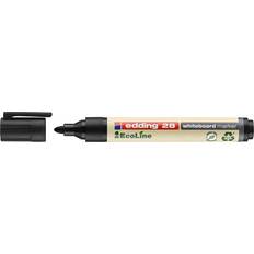 Edding 28 Ecoline Whiteboard Marker Black 1.5-3mm 10-pack