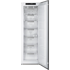 Open Door Warning Integrated Freezers Smeg UKS8F174NF White