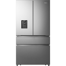 Hisense Freestanding Fridge Freezers - French Door Hisense RF749N4WIF Stainless Steel, Silver