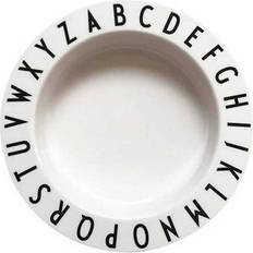 Melamine Plates & Bowls Design Letters Melamine Deep Plate 17cm