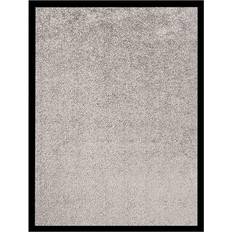 Solid Colour Entrance Mats vidaXL 331589 Grey cm