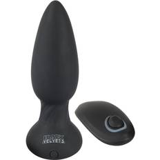 Black velvets plug Sexleksaker You2Toys Black Velvets Shaking Plug