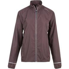 Brun - Løb Jakker Endurance Shela Jacket Women - Deep Shale