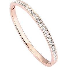 Ted Baker Clemara Hinge Bangle - Rose Gold/Transparent