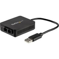 StarTech USB A-Fiber Optic SC M-F 0.2m