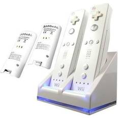 Nintendo Wii Laddstationer MTK Wii Bluelight Charging Station