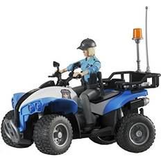 Bruder Quad Bike Police with Driver