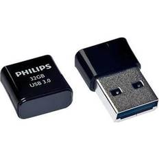 Usb 3.0 nøgle 32gb Philips USB 3.0 Pico 32GB