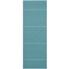Turkosa Mattor Horredsmattan Cleo Blå, Turkos 70x250cm