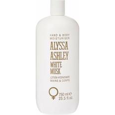 White musk alyssa Alyssa Ashley White Musk Hand & Body Moisturiser 750ml