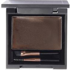 Marron Pinceaux de maquillage Revolution Beauty Glossy Brow Kit Dark