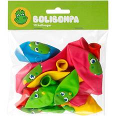 Monivärinen Lateksipallot Latex Balloons Bolibompa 10pcs