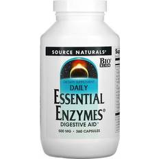 Source Naturals Daily Essential Enzymes 500 mg 360 Capsules 360 pcs