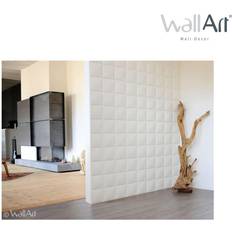 WallArt WallArt 3D vægpaneler med firkanter 12 stk GA-WA07