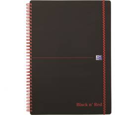 Oxford black n' red Oxford Black n' Red Notebook