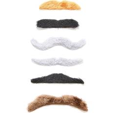 Vegaoo Moustache 6 stk. mix
