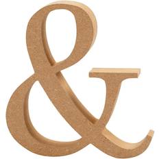 The Works Träsymbol & H: 13 cm Tjocklek 2 cm MDF