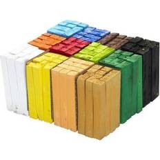 Torrpastellkrita soft 12x12 färger