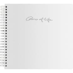 Mayland Fotoalbum Colors of life, Hvid, 24x23 cm