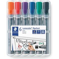 Wasserbasiert Marker Staedtler 356 B WP6 Flipchart marker 2 5 mm Black, Blue, Red, Green, Orange, Purple 6 pc(s)