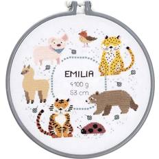 Kit per Ricamo Rico Design Baby Animal Cross Stitch Kit