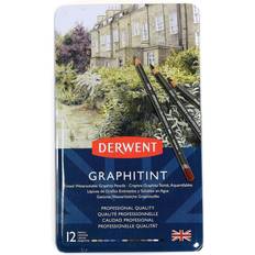 Derwent Hobbyartikler Derwent Graphitint, blyanter, 12 stk