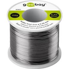 Blyfri loddetin Goobay Loddetin Blyfri 250g 0,56mm