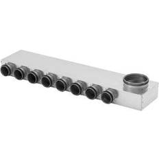 Lindab InDomo fordelerboks MRU ø63 (Udv. mål = 75 mm) 10 Slangestudse ø160 mm