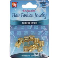Beauty Town Hair Fashion Jewelry Filigree Gold 8mm 100g