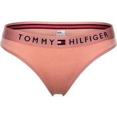 Tommy Hilfiger Logo Waistband Stretch Cotton Briefs - Rose Tan