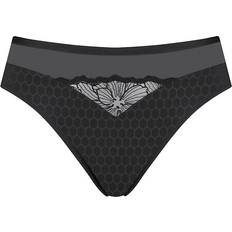 Triumph Azalea Florale Tai Brief - Black