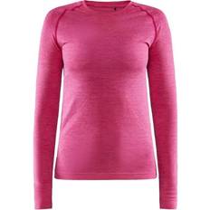 Hiihto - Vaaleanpunainen Aluspaidat Craft Core Dry Active Comfort Ls W - Vaaleanpunainen