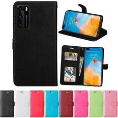 Huawei P40 Covers med kortholder CaseOnline Wallet Case 3-Card for Huawei P40