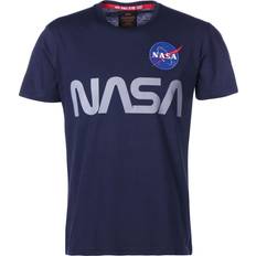 Alpha Industries NASA Reflective T-shirt - Rep Blue