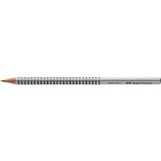 Faber-Castell Grip 2001 Graphite Pencil 2H Silver