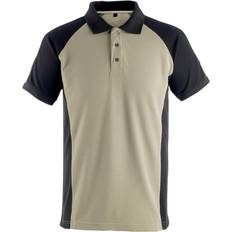 Mascot Unique Bottrop Polo Shirt Unisex - Light Khaki/Black