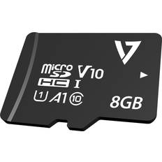 Tarjetas de Memoria & Memorias USB V7 microSDHC Class 10 80MB/s 8GB