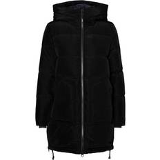 Vero Moda Veste Capuche Manches longues Au-dessus du genou noir Ruth - Noir