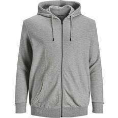 Jack & Jones JJEBASIC Sweat Zip Hood Maglione Cardigan Black