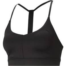 Puma Low Impact Strappy Sports Bra - Black