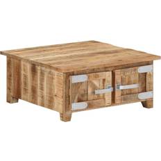 Natural Coffee Tables vidaXL - Coffee Table 67x67cm