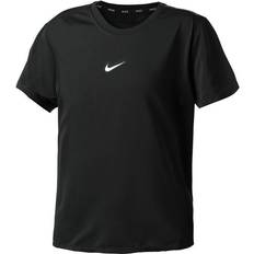 Ragazza Magliette Nike Dri-FIT One Big Kids' Short-Sleeve Top Black/White