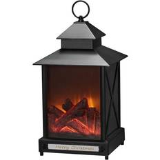 Batteridrevet Julelamper Konstsmide Big Lantern Fireplace Julelampe 42cm