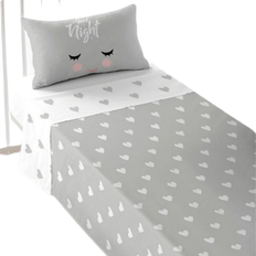 Cool Kids Cot Bedding Set Hearts 39.4x51.2"