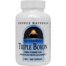 Boron Source Naturals Triple Boron 3 mg 200 Capsules