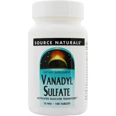 Source Naturals Vanadyl Sulfate 10 mg 100 Tablets