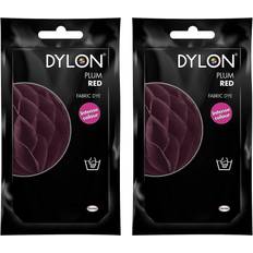 Red Textile Paint Dylon Hand Fabric Dye Plum Red