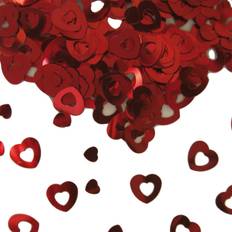 Rood Confetti Folat Tafeldecoratie sierconfetti hart rood